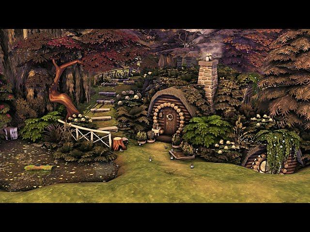 Hobbit Hole | The Sims 4 Speed Build