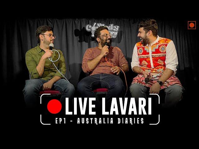 Podcast | Live Lavari Ep.1 | Australia Diaries | @MananDesai @DeepVaidya @ChirayuMistry