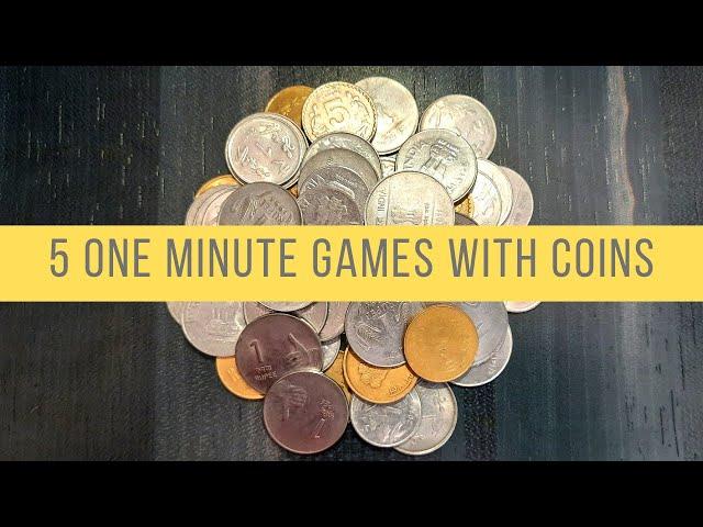 One Minute Games With Coins | Coin games