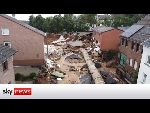 Flooding in Germany: Over 100 dead and many still missing