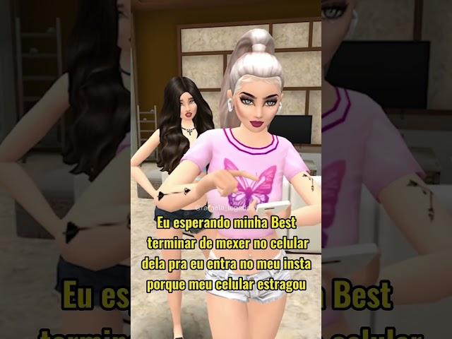 EU ESPERANDO MINHA BEST TERMINAR DE MEXER NO CELULAR DELA PRA EU ENTRAR NO MEU INSTA… | Avakin Life