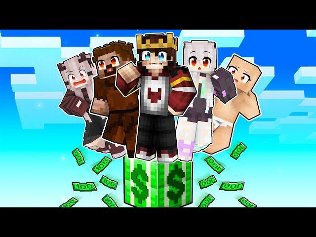 MİLYONER TEK BLOK  - Minecraft