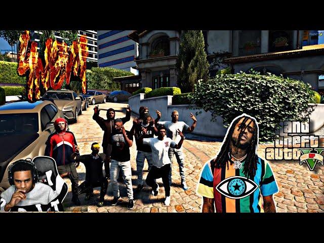 YBN almighty jay Throws A Big House Party & Chief Keef Pulls Up...| GTA V RP *Very Hilarious*