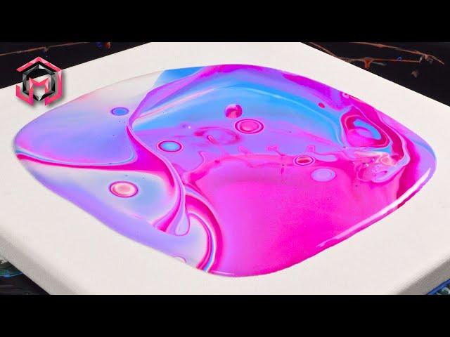 DEEP Layering and Transparencies WOW!! Fluid art and acrylic pouring for therapy at home