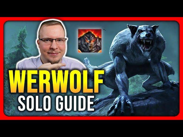 VERRÜCKTER Schaden! ESO Werwolf Solo Build!