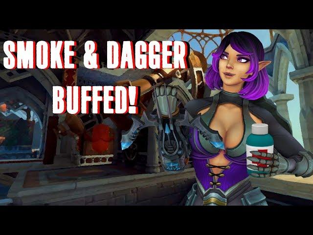 Skye Smoke & Dagger Buff | Paladins PTS Gameplay