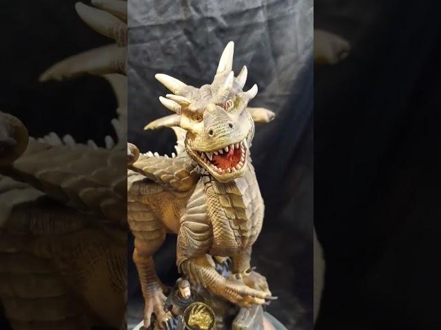 Draco and Bowen from Dragonheart. Revell promodeler vinyl kit from 1996 #modelkit #dragonheart