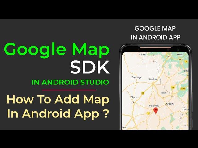 Google Map Integration In Android Studio Project | Show A Marker On Google Map |  @CodeByAshish