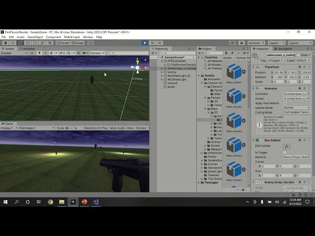 Unity3D FPS Game Part4