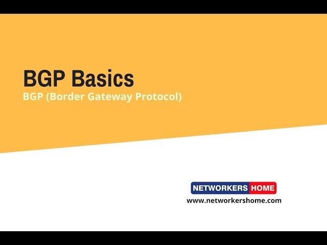 CCNP - Border Gateway Protocol ( BGP ) - Videos - Tutorials - CCNP Playlists from Networkers Home.