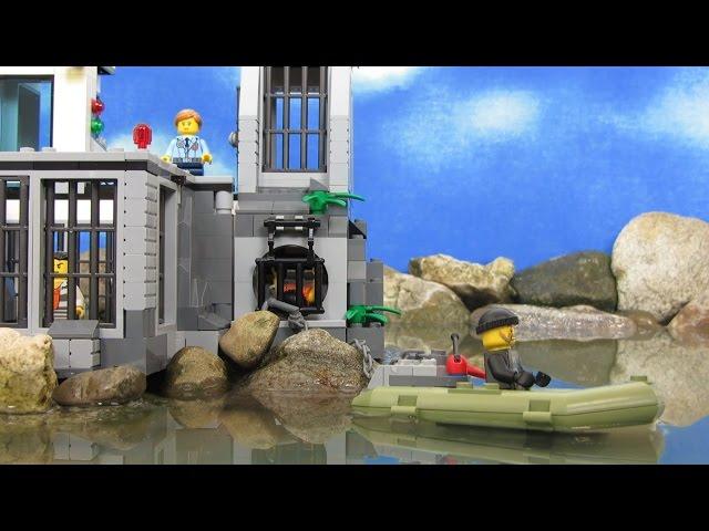 LEGO Polizei Film deutsch: Ausbruch aus City Polizeistation mit Verfolgungsjagd/Verbrecherjagd