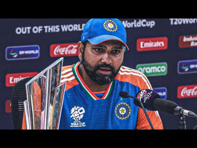 Press conference Rohit Sharma Crying! Retirement announcement - Kohli retirement-Hardik controversy