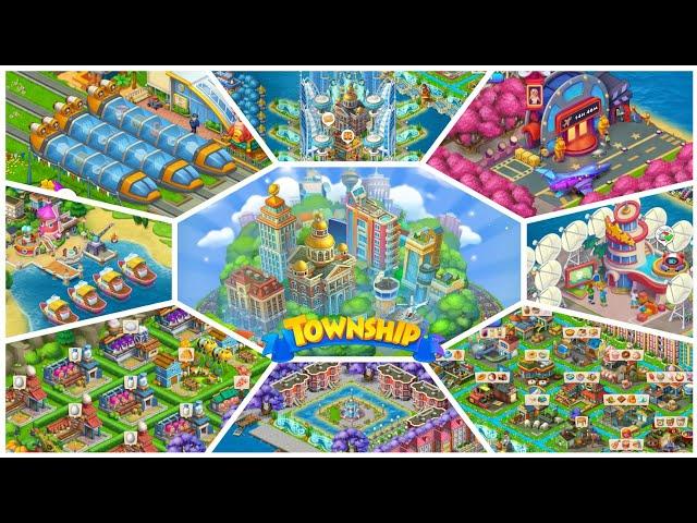 Township: Max Town • All Factories full upgraded • Complete Town & Zoo #township