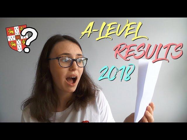 DID I GET INTO CAMBRIDGE? // A-LEVEL RESULTS DAY 2018 *live reaction*