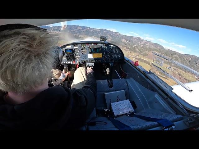 Flo´s first solo flight on a Diamond Aircraft DA20 - Flugplatz Kapfenberg - LOGK