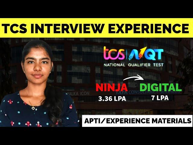 TCS Interview Experience in Tamil | TCS NQT Exam Preparation| TCS Ninja to Digital Upgrade