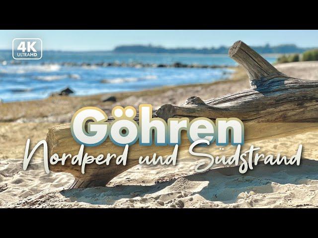 Vom Nordperd zum Südstrand von Göhren - Rügen Urlaub 2023 (4K Walk)