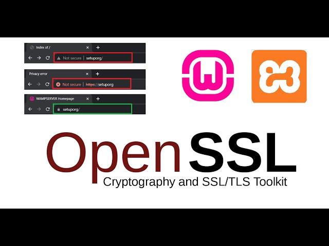 How to generate free SSL certificate from OpenSSL and apply it on WAMP Server / XAMPP
