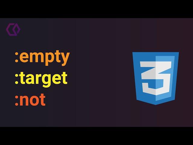 CSS :empty & :target tricks خدع بتسهل الشغل