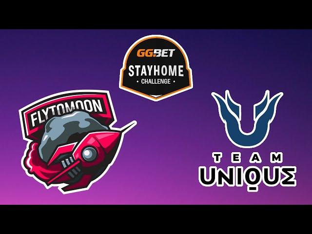 Game 1 - Fly To Moon vs Team Unique (Bo3) - GGBET Stay Home Challenge