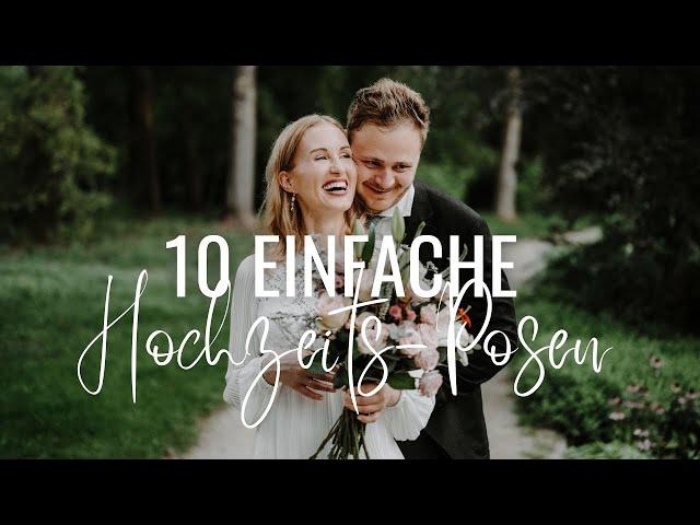 Kopiere dir einfach meine besten Hochzeitsfotografie Posen!