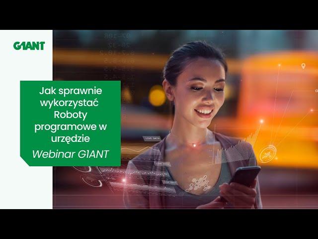 Webinar: Jak efektywnie wykorzystać Roboty programowe w urzędzie