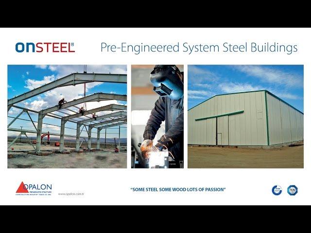 OPALON Prefabrik Çelik Yapı Hangar Atölye Depo ONSTEEL