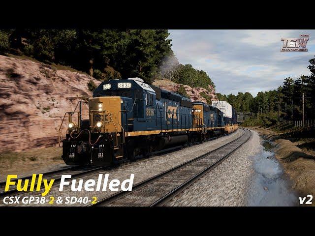 Fully Fuelled : CSX Heavy Haul : Train Sim World 2020 1080p60fps