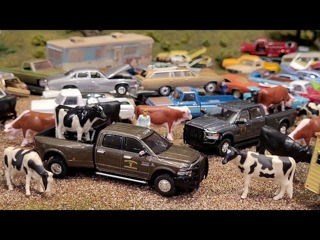 CATTLE PROBLEM! Yellowstone Dutton Ranch at Sam's Salvage Yard