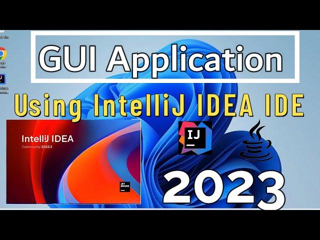 How To Use GUI Designer In IntelliJ IDEA IDE [2023 ] |First Java Swing GUI Application with IntelliJ