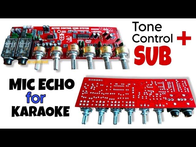 TONE CONTROL + SUB + MIC ECHO @59tv8