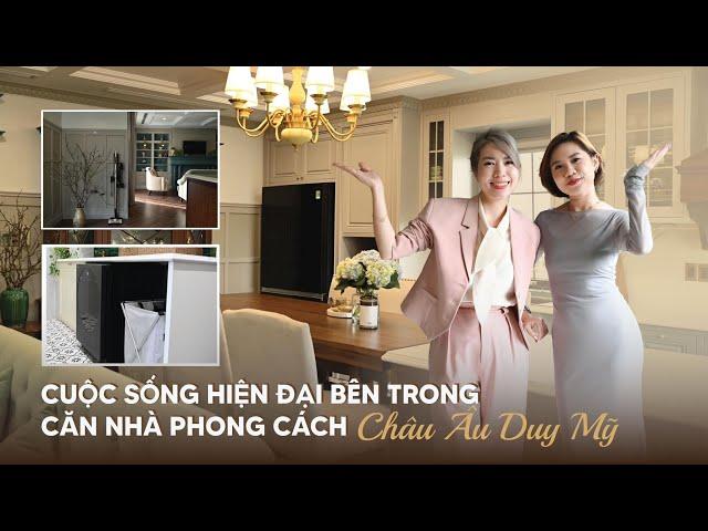 CUỘC SỐNG HIỆN ĐẠI BÊN TRONG CĂN NHÀ PHONG CÁCH CHÂU ÂU DUY MỸ | Nghiện Nhà