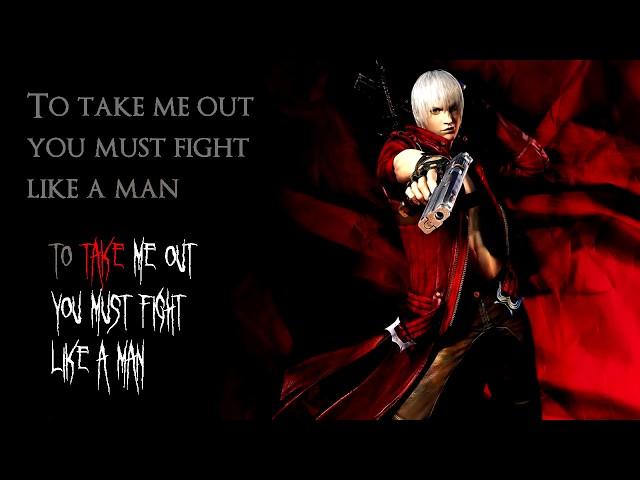 Devil May Cry 3 - Taste the Blood (Battle Theme) with Lyrics