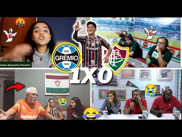 REAÇÕES TRICOLORES PRÉ REBAIXAMENTO E TRISTEZA TOTAL- GRÊMIO 1X0 FLUMINENSE- BRASILEIRÃO-VAMOS RIR K