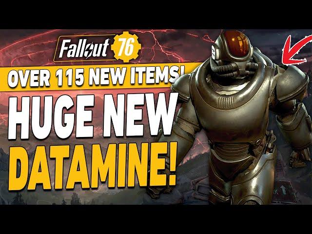 HUGE NEW DATAMINE FOR FALLOUT 76!