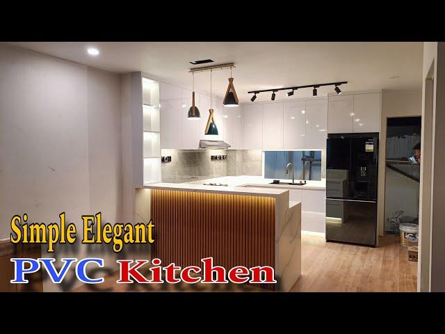 Ang Kitchen na Hindi INA-ANAY  | PVC  Modular  Kitchen Project at Antipolo Rizal