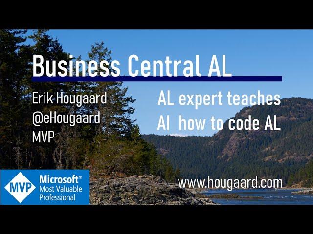 AL expert teaches AI (ChatGPT) how to code AL with Business Central