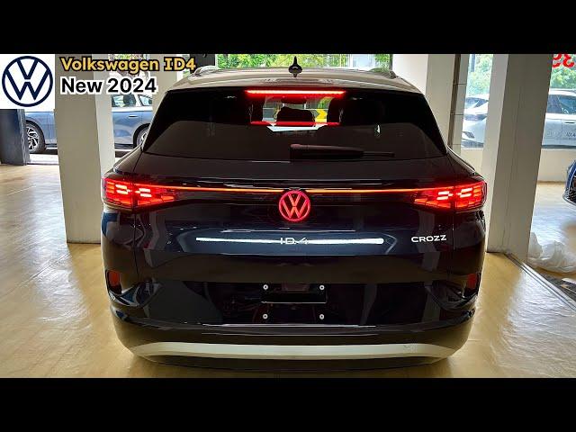 First Look! 2024 Volkswagen ID4 Pro EV - Luxury Exterior and Interior Details