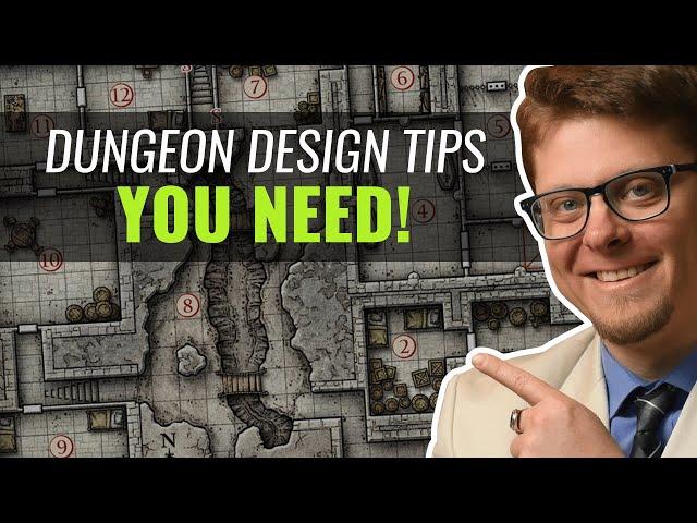 6 Dungeon Design Tips YOU NEED!