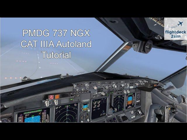 How to Autoland a Boeing 737 | REAL BOEING PILOT  | PMDG 737 | CAT III ILS