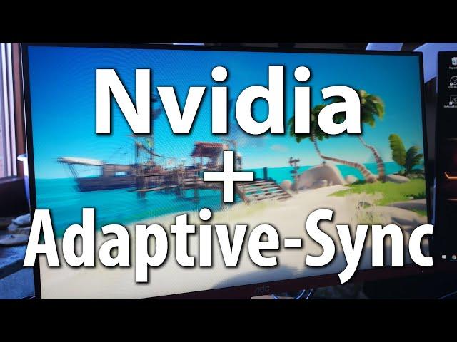 Tutorial: Nvidia Grafikkarte mit Adaptive-Sync / Freesync-Monitor - Anleitung mit einem AOC G2790PX