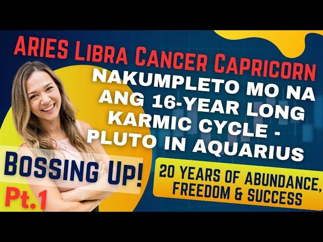 Aries, Libra, Cancer & Capricorn  deserve mo ang 20 years na abundance,  peace & financial freedom