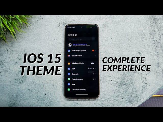 iOS 14 Theme For MIUI 12/Miui 12.5 | iOS Experience On Redmi,Poco & Xiaomi Device | Miui 12 Theme