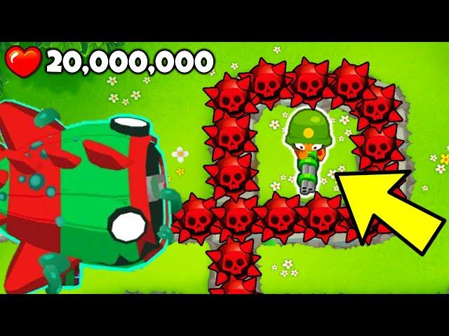 *ELITE* Boss Bloon VS RANDOM PROJECTILES Mod! 20,000,000 HP! (Bloons TD 6 Update)