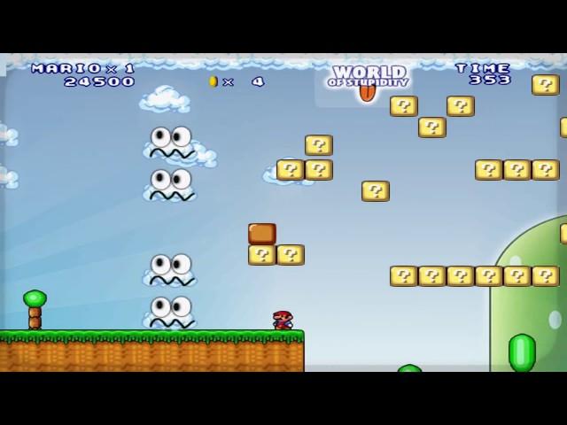 Mario Forever 6.0 - World Of Stupidity Walkthrough [HD]