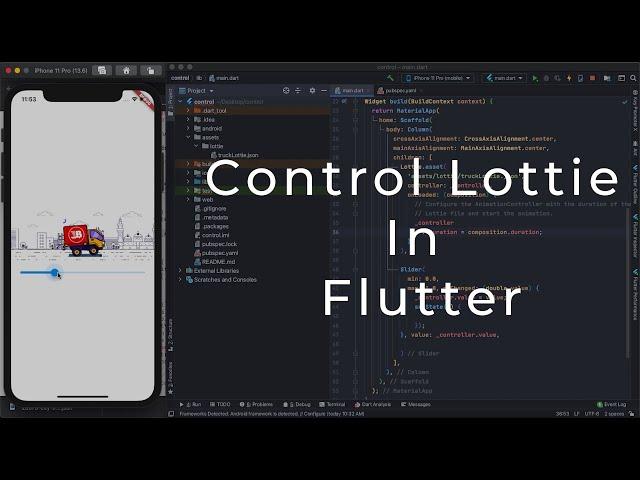 Control Lottie In Flutter