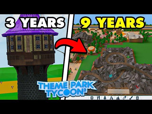 My OLDEST Parks In Roblox Theme Park Tycoon 2!