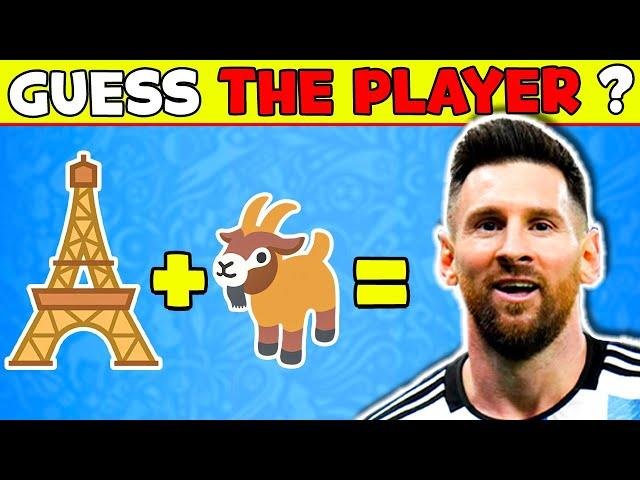 Guess Football Player’s Voice by EMOJIS|  Lionel Messi, Cristiano Ronaldo, Kylian Mbappé, Neymar Jr