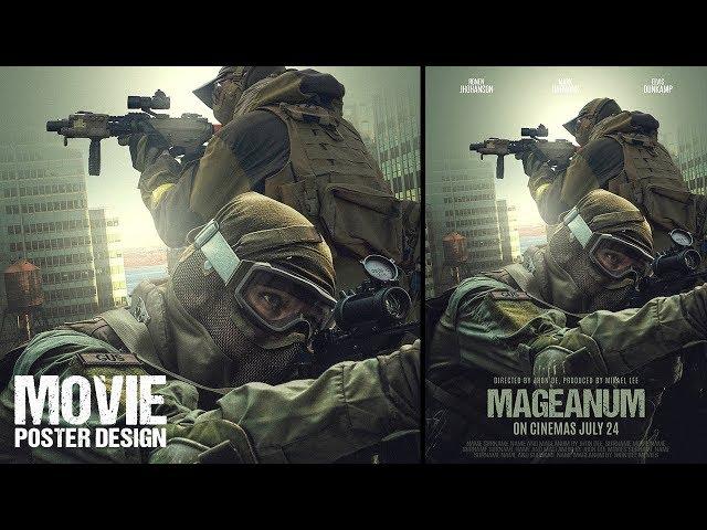 Cinematic Color Grading Movie Poster in Photoshop CC