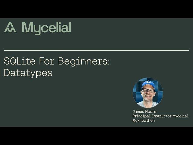 SQLite for beginners: Datatypes